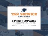 Free Tax Preparation Flyers Templates Tax Service Templates Pack Flyer Templates Creative Market