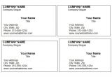 Free Template for Business Cards On Word Business Card Word Template thelayerfund Com