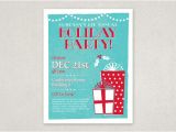 Free Template for Holiday Party Flyer Classic Holiday Party Flyer Template Planning An Office