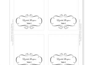Free Template for Place Cards 6 Per Sheet 10 Best Images Of Place Card Template Printable