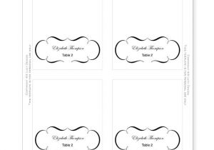 Free Template for Place Cards 6 Per Sheet Free Place Card Template 6 Per Sheet Icebergcoworking
