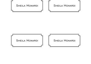 Free Template for Place Cards 6 Per Sheet Free Place Card Template 6 Per Sheet the Best Resume