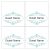 Free Template for Place Cards 6 Per Sheet Place Card Template 6 Per Sheet the Letter Sample