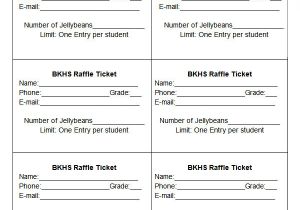 Free Template for Raffle Tickets with Numbers 23 Raffle Ticket Templates Pdf Psd Word Indesign
