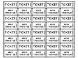 Free Template for Raffle Tickets with Numbers Free Printable Raffle Ticket Templates Blank