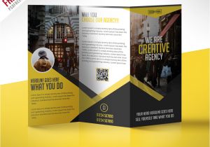 Free Templates for Brochure Design Download Psd Multipurpose Trifold Business Brochure Free Psd Template