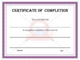 Free Templates for Certificates Of Completion 10 Best Images Of Certificate Of Completion Template