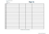 Free Templates for Sign In Sheets 7 Free Sign In Sheet Templates Word Excel Pdf formats