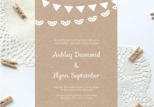 Free Templates for Wedding Invitations to Print Free Printable Wedding Invitation Template
