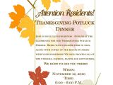 Free Thanksgiving Potluck Flyer Templates Potluck Flyer Template Free Printable Loving Printable