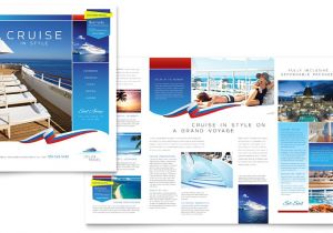Free Travel Brochure Templates for Microsoft Word Cruise Travel Brochure Template Word Publisher