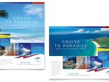 Free Travel Brochure Templates for Microsoft Word Cruise Travel Poster Template Word Publisher