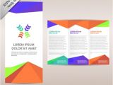 Free Tri Fold Brochure Template Downloads Colorful Tri Fold Brochure Template Vector Free Download