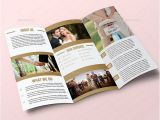 Free Tri Fold Wedding Brochure Templates 25 Wedding Program Brochure Templates