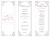 Free Tri Fold Wedding Brochure Templates 28 Images Of 2 Fold Wedding Program Template Free Netpei Com
