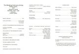 Free Tri Fold Wedding Brochure Templates Wedding Program Template 64 Free Word Pdf Psd