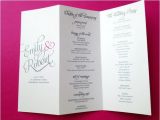Free Tri Fold Wedding Brochure Templates Wedding Program Templates Tri Fold Www Pixshark Com