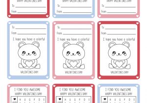 Free Valentine Card Printables for Kindergarten Fun Free Printable Valentine 39 S Day Cards for Kids with