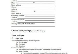 Free Wedding Photography Contract Template Uk Videography Contract Template 10 Download Free