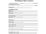 Free Wedding Videography Contract Template Videography Contract Template 9 Download Free Documents