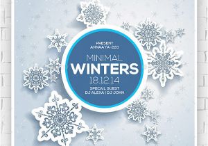 Free Winter Holiday Flyer Templates Festive Collection Of Christmas Flyer Templates Print