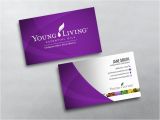 Free Young Living Business Card Templates Young Living Business Cards