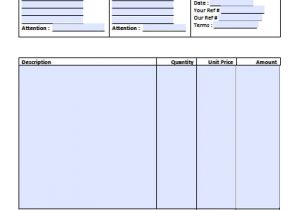 Freeinvoice Template Free Simple Basic Invoice Template Excel Pdf Word Doc