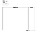 Freeinvoice Template Simple Invoice Template Invoice Example