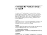 Freelance Consultant Contract Template 7 Sample Freelance Contract Agreement Templates Pages
