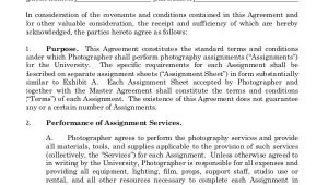 Freelance Photographer Contract Template 13 Sample Freelance Contract Templates Pages Word