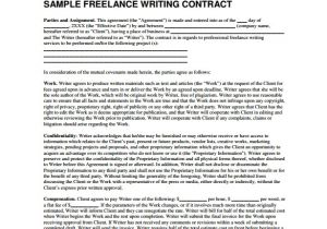 Freelance Writing Contract Template How to Write Baroque Counterpoint