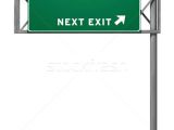 Freeway Templates Blank Freeway Exit Sign Stock Photo C Chad anderson