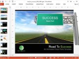 Freeway Templates Interactive Roadmap Powerpoint Templates
