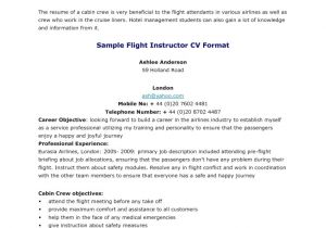 Fresher Cabin Crew Resume Sample Resume format Cabin Crew Job Perfect Resume format