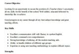 Fresher Primary Teacher Resume format 42 Teacher Resume formats