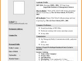 Fresher Resume format Download 10 Cv Sample for Fresher theorynpractice