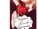 Friend Zone Valentine S Day Card Friendship is Love with Understanding Valentines Greeting Card
