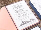 Friends Card for Marriage Invitation Amazon Com Personalized Mountain Wedding Invitation Card