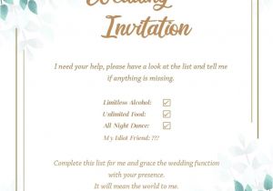 Friends Card for Marriage Invitation Marriage Invitation Quotes In Hindi Cobypic Com