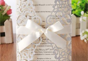 Friends Card for Wedding Invitation Amazon Com Mxk Wedding Invitations Cards White Laser Cut