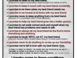 Friendship Contract Template Printable Friendship Contracts Printable Friendship