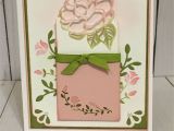 Friendship Day Greeting Card Handmade Botanical Bliss by Stampin Up Congratulations Card Cards