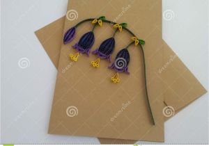 Friendship Day Greeting Card Handmade Quilling Greeting Cards Paper Art Stock Photo Image Of