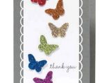 Friendship Day Greeting Card Handmade Thank You for Being A Friend butterflies with Images