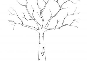 Friendship Tree Template Wedding Thumbprint Tree Download