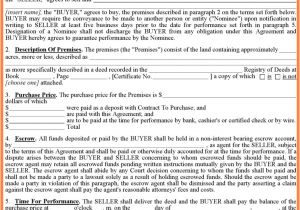 Fsbo Contract Template 4 for Sale by Owner Purchase Agreement form Purchase