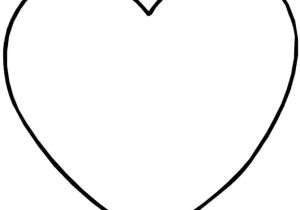 Full Page Heart Template Full Page Heart Template Printable Clipart Best