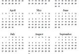 Full Year Calendar Template 2014 14 Full 2014 Year Calendar Template Images Printable