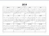 Full Year Calendar Template 2014 8 Best Images Of Full 2014 Year Calendar Printable 2014