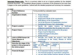 Funding Proposal Template Doc 7 Funding Proposal Samples Sample Templates